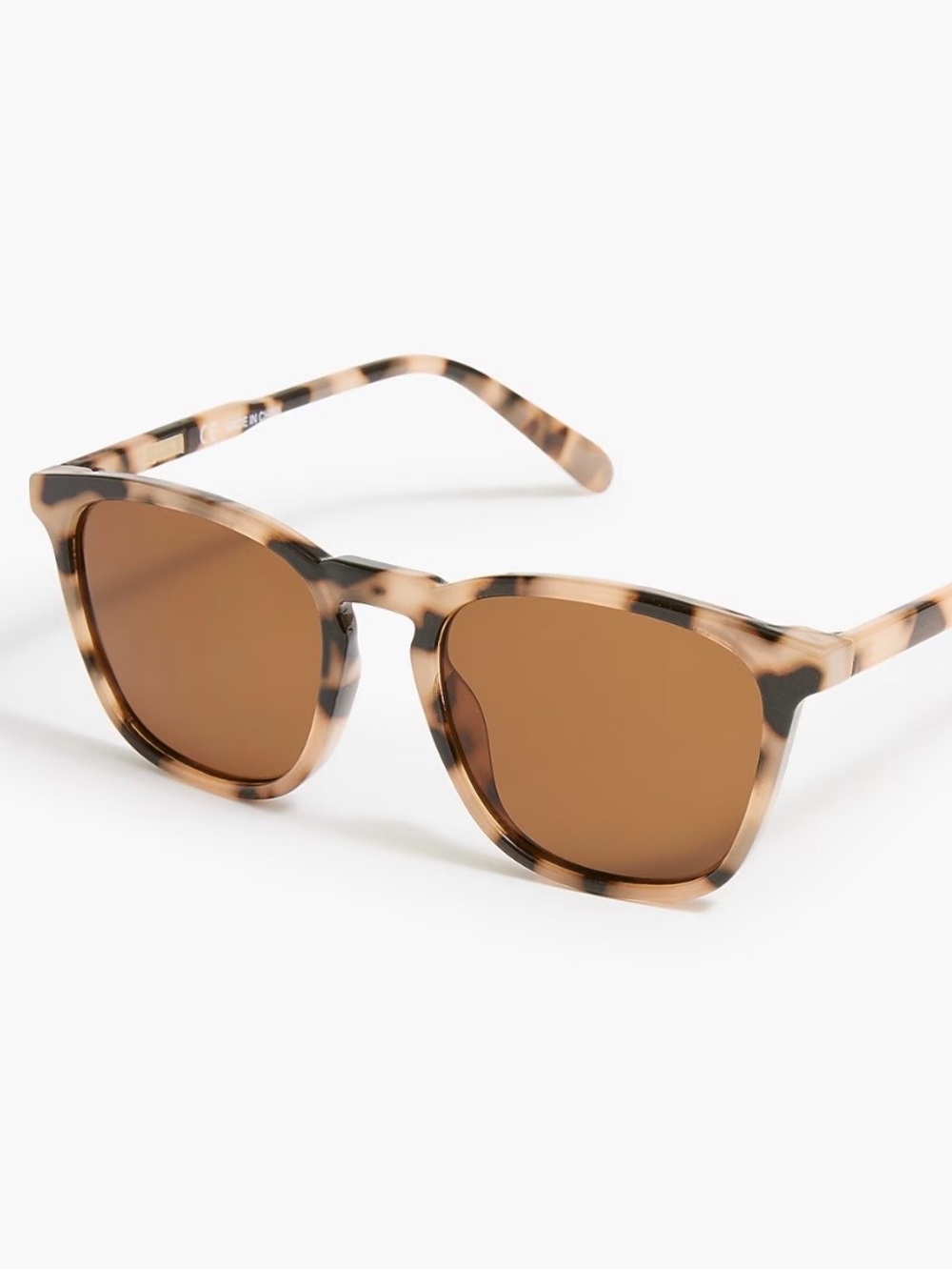 NWOT J CrewTortoiseshell Square Keyhole Sunglasses in Blonde Torte